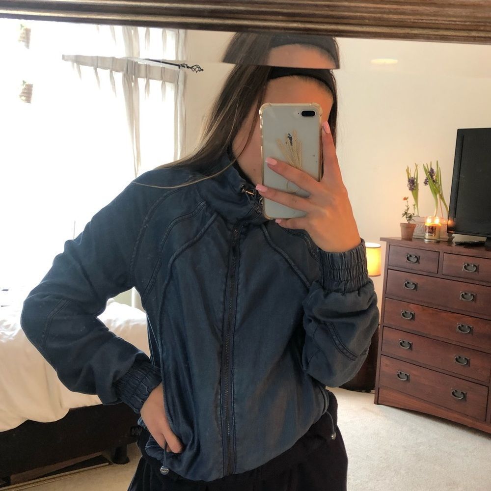 Denim-like Jacket - Picture 6 of 7